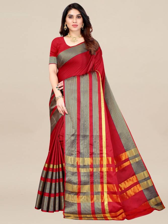 Aura 9 New Designer Fancy Wear Printed Silk Saree Collection